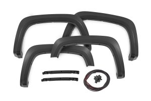 Chevrolet Silverado 2500 HD Fender Flares - Rough Country - Sport - White Sands - '20-'26